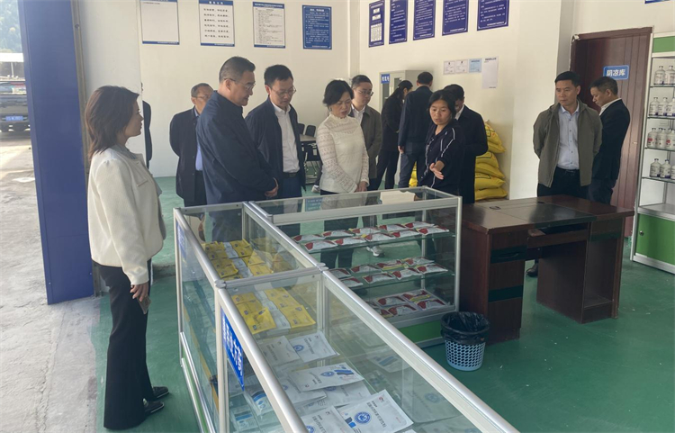 四川省供銷社黨組成員、理事會(huì)副主任、一級(jí)巡視員楊武秀帶隊(duì)到萬源調(diào)研集團(tuán)舊院黑雞產(chǎn)業(yè)發(fā)展工作